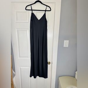 a new day Black V-Neck Slip Dress